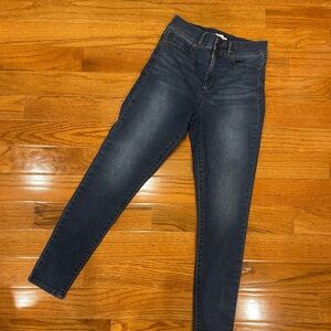 Sofia Vergara Eva High Waisted Skinny Blue Jeans Size 6